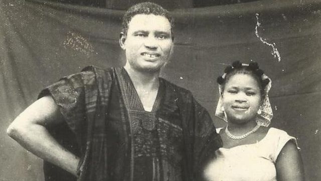 Harcourt Whyte na nwunye ya, Roseline Echeziaku Harcourt.