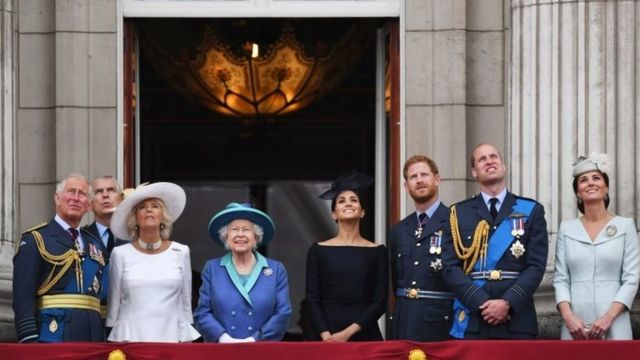 familia real británica.