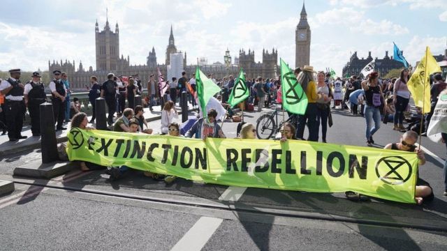 Londra ER protestosu