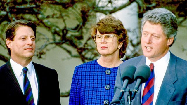 Дженет Рино, Билл Клинтон, Эл Гор