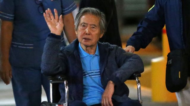 El expresidente Alberto Fujimori.