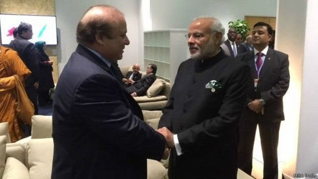 नवाज़ और नरेंद्र मोदी
