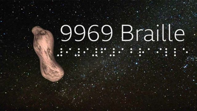 Asteroide con el nombre de Braille