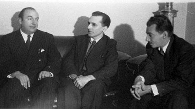 Pablo Neruda, Luis Carlos Prestes e Jorge Amado