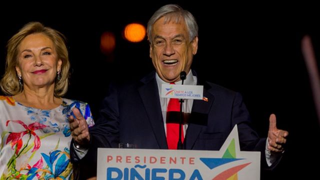 Chili Le Conservateur Sebastian Piñera élu Président Bbc News Afrique
