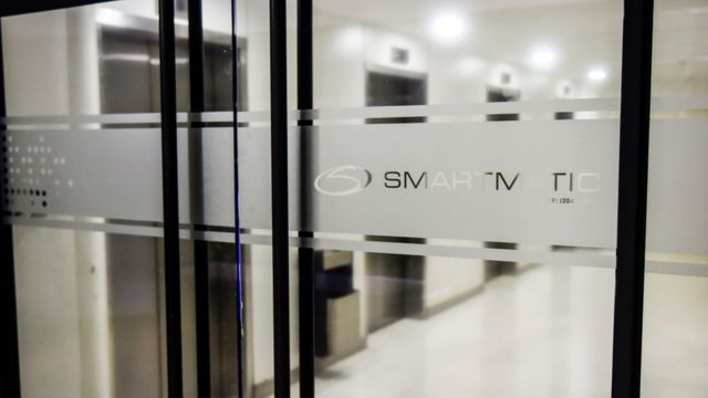 La sede de Smartmatic en Caracas