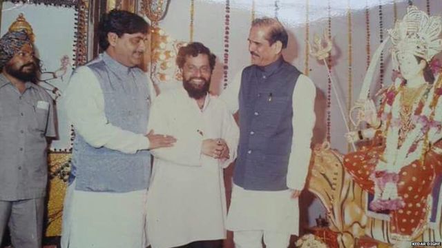 Anand Dighe, Manohar Joshi and Gopinath Munde