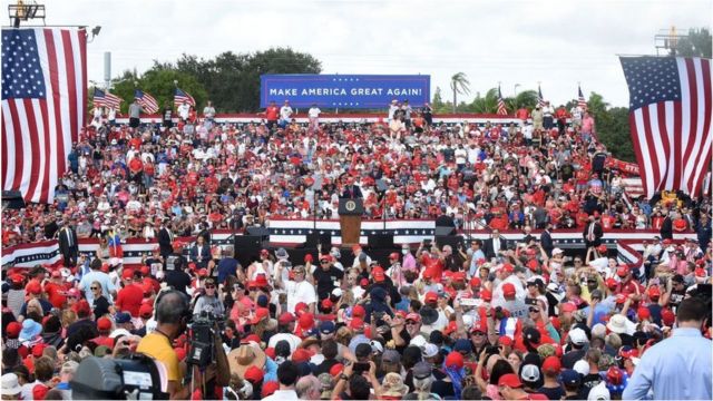 مسيرة لدعم ترامب في فلوريدا