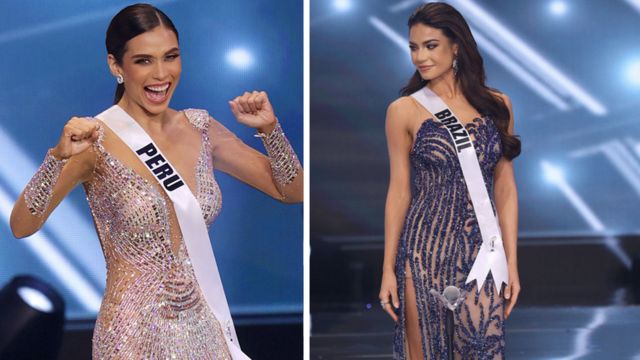 Miss Peru and Miss Brazil be di oda two finalists