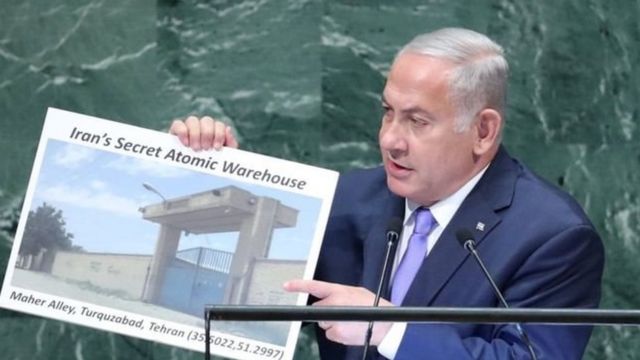 نخست وزیر اسرائیل پیش از این مدعی شده بود ایران فعالیت مخفی اتمی در یک سایت اعلام نشده دارد. ایران این ادعا را رد کرده بود