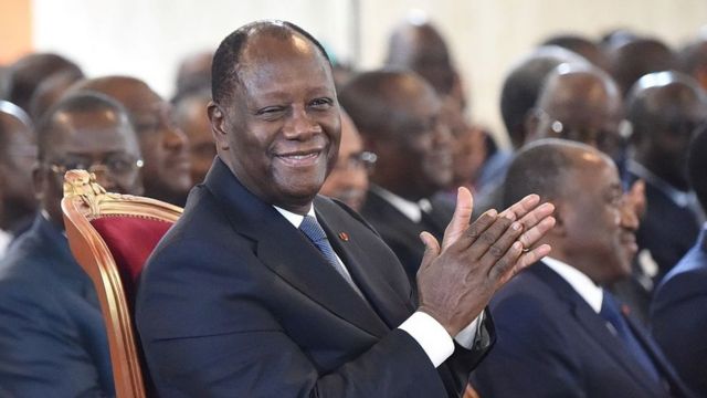 Le président Alassane Ouattara