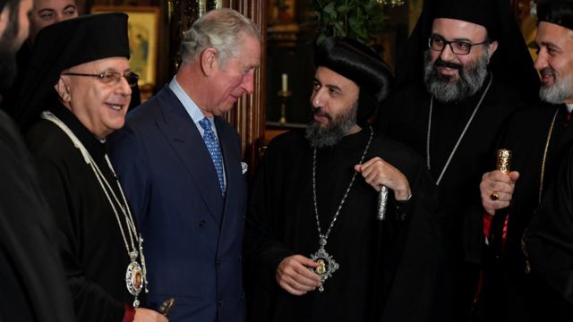 Принц Чарльз на встрече со священнослужителями разных конфессий