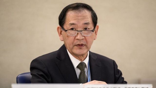 سفير كوريا الشمالية لدى الأمم المتحدة في جنيف، هان تاي سونغ، يترأس مؤتمر نزع السلاح