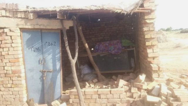 Demolition of Hindu houses