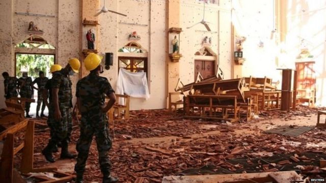श्रीलंका धमाकों के पीड़ित