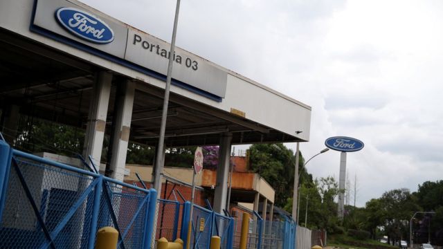 Entrada da Ford em São Bernardo do Campo, SP