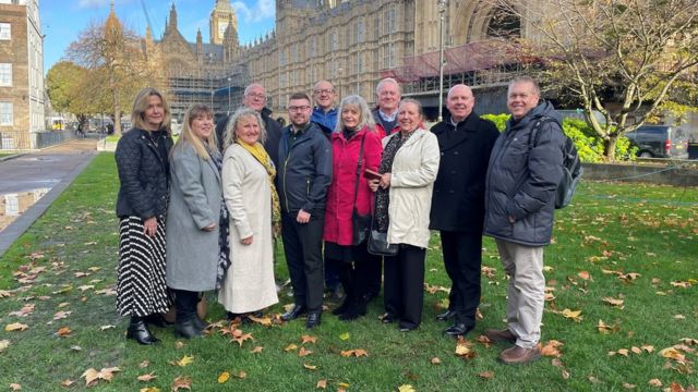 11月23日，威爾士紐波特晶圓製造廠（Newport Wafer Fabrications ）職工協會代表與英國議員見面，表達員工的看法。