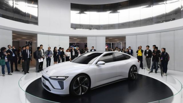 Chinese new energy vehicle manufacturer NIO