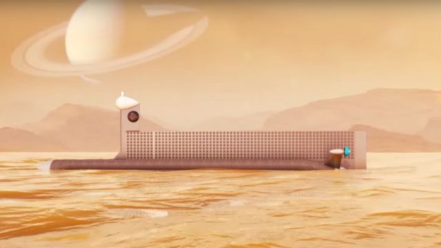 Diseño de submarino para Titán