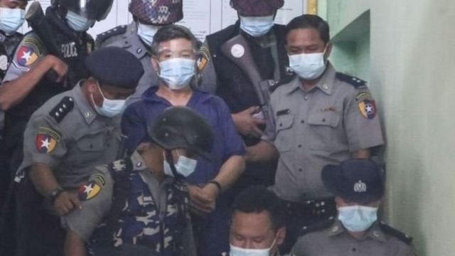 ချမ်းအေးသာစံမြို့နယ် တရားရုံးကနေ နိုဝင်ဘာလ ၁၂ရက်နေ့က ထောင်ပြေးမှုပုဒ်မ ၂၂၄နဲ့ ထောင်ဒဏ် ၂နှစ်ချမှတ်ခဲ့တာပါ။