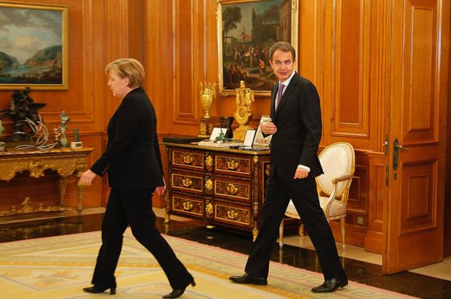 Меркель и Сапатеро
