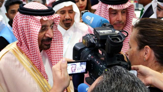 وزير الطاقة السعودي: أعضاء أوبك ملتزمون باتفاق خفض الإنتاج