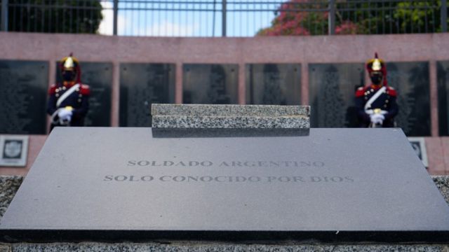 Memorial de los caídos en Buenos Aires.