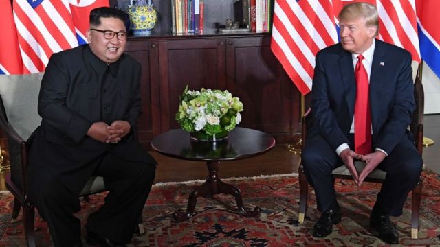 Kim và Trump