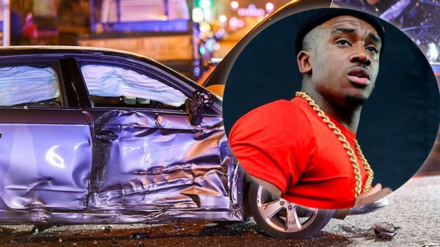 Bugzy Malone: Rapper 'lucky to be alive' after road accident - BBC News