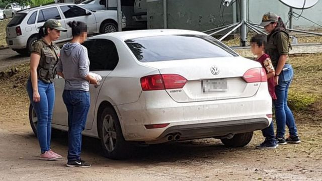 La mujer secuestrada y su hijo de 9 años fueron trasladados de vuelta a la ciudad de Mar del Plata.