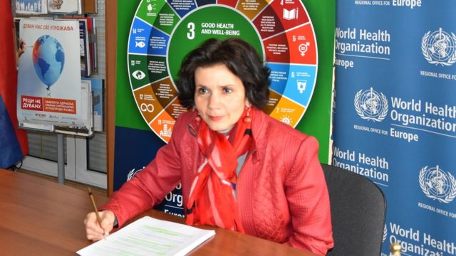 Doktorka Žofija Pustai, predstavnica Svetske zdravstvene organizacije u Srbiji