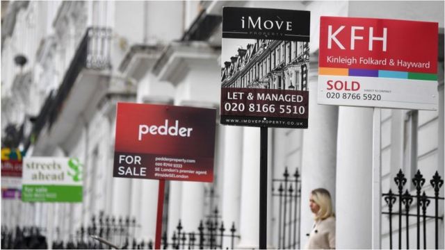 英國房市在新冠病毒疫情期間停擺(Credit: Getty Images)