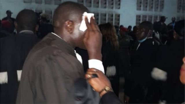 Cameroon lawyers protest injustice