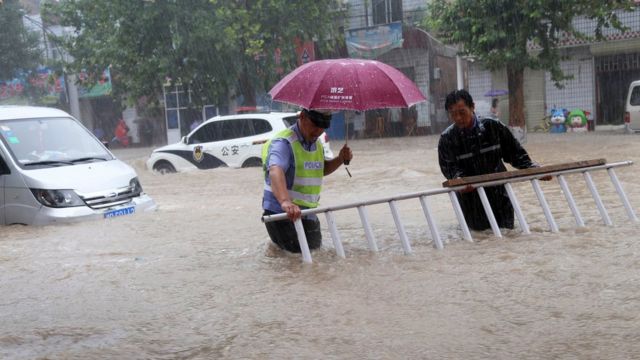 наводнение в Китае