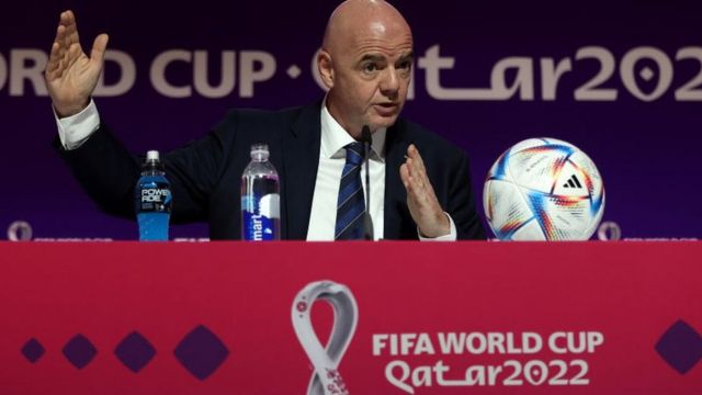 2016年2月， 英凡提诺（Gianni Infantino）当选国际足球总会（FIFA）主席。(photo:BBC)