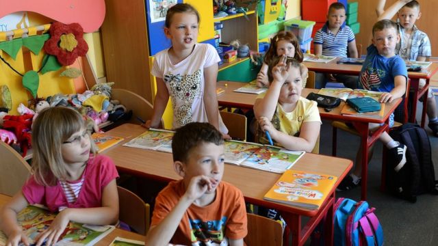 Escuela en Polonia