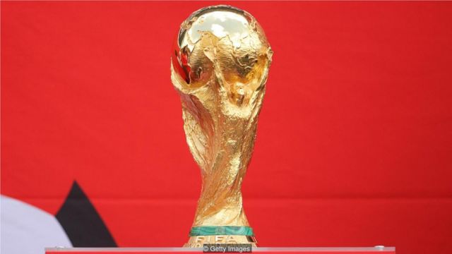 2018年俄罗斯世界杯有32个球队参加，将进行63场比赛角逐冠军(Credit: Getty Images)