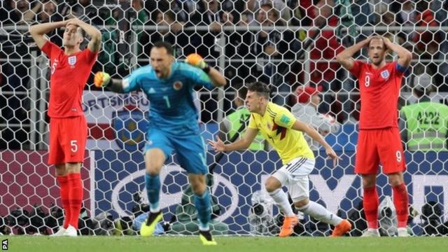 サッカーw杯 イングランドがベスト8進出 Pk戦でコロンビア降す cニュース