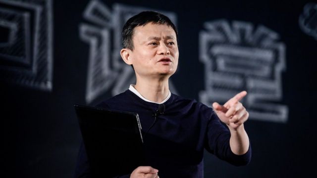 Founder and Chairman of Alibaba Group Jack Ma gives a speech at the 'Ma Yun Rural Teachers Prize' on January 22th, 2018 in Sanya , Hainan province, China.