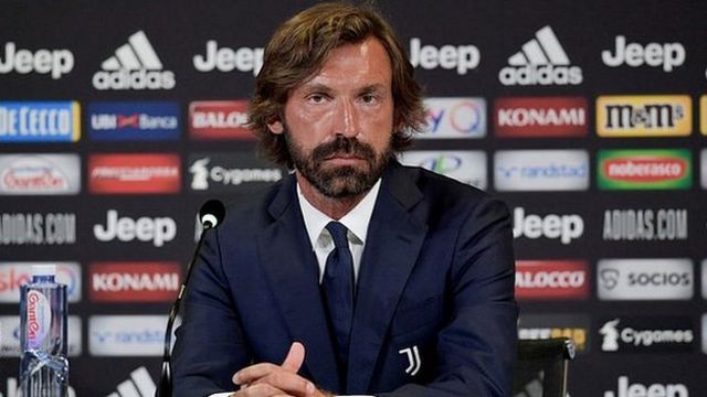 Andrea Pirlo is unveiled as manager of Juventus' Under-23s