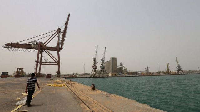 ميناء الحديدة اليمني