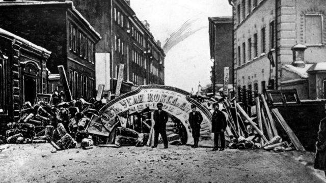 Revolución Rusa, 1917