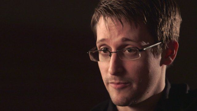 Edward Snowden on life as 'a marked man' - BBC News