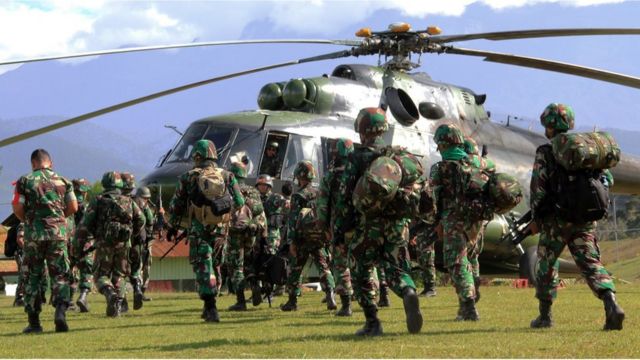 Pengerahan tentara ke Papua