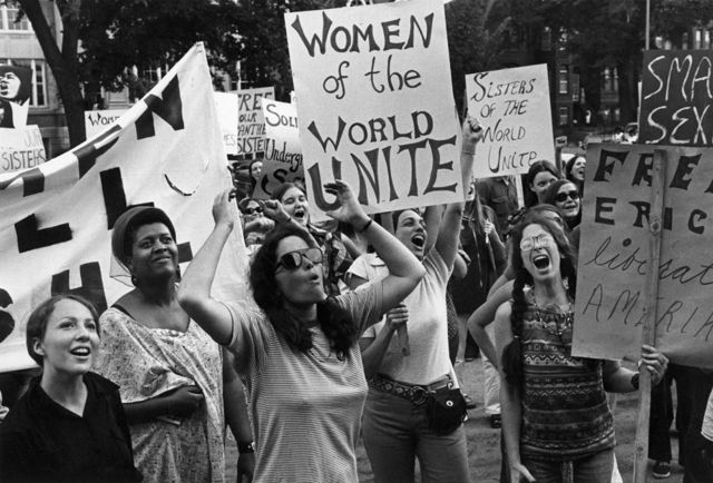 Vaşinqton, ABŞ: 26 avqust 1970-ci ildə qadın hüquqları naminə yürüş