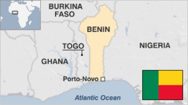 Benin Location On World Map Benin Country Profile - Bbc News