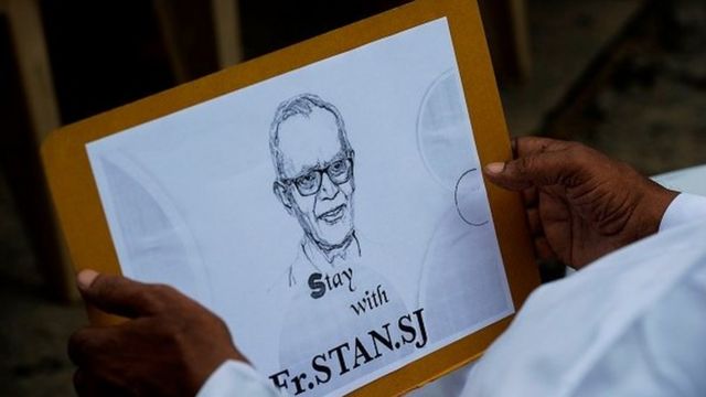 Stan Swamy: India outrage over death of jailed activist - BBC News