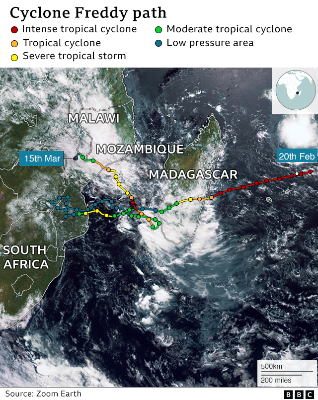 Freddy The cyclone that lasted more than a month DigiMashable