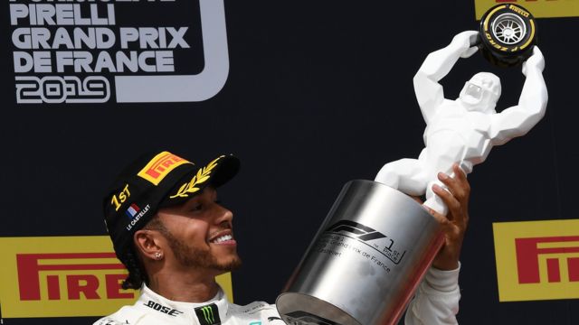 If you weren't a fan of the French GP trophy, just remember the