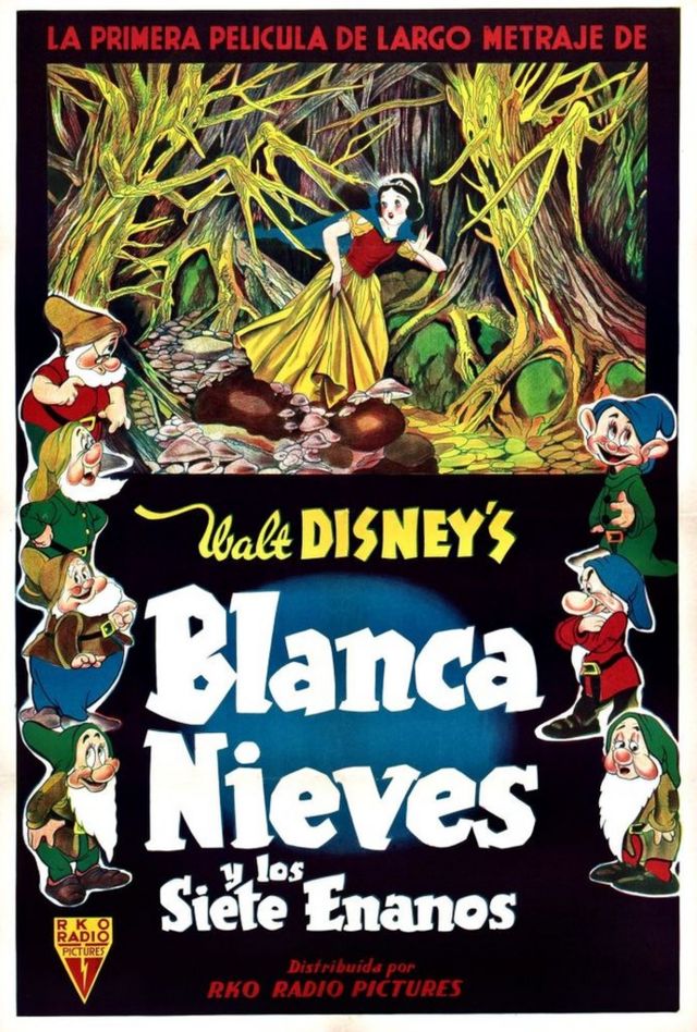 Afiche de Blancanieves y los siete Enanos
